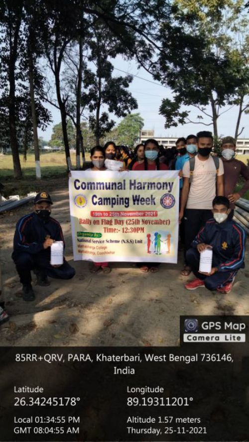 COMMUNAL HARMONY CAMPING WEEK